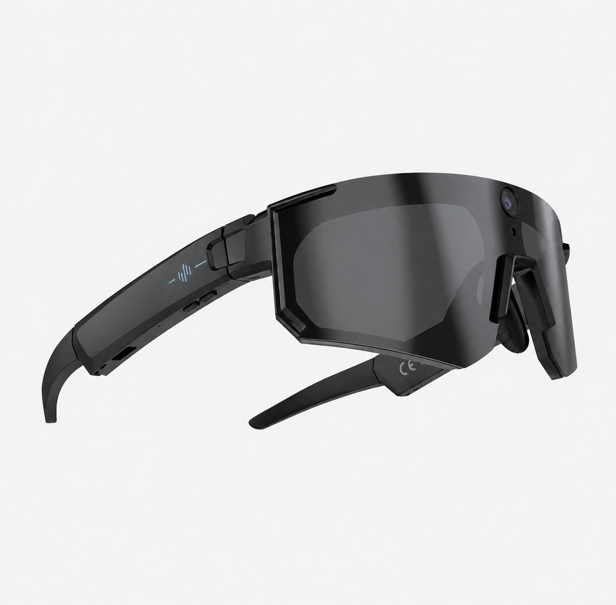 2026 New Chatgpt AI Smart Glasses 2400W 1080P anti Shake Video Sport Cycling Sunglasses Dual Mic 32GB Windproof