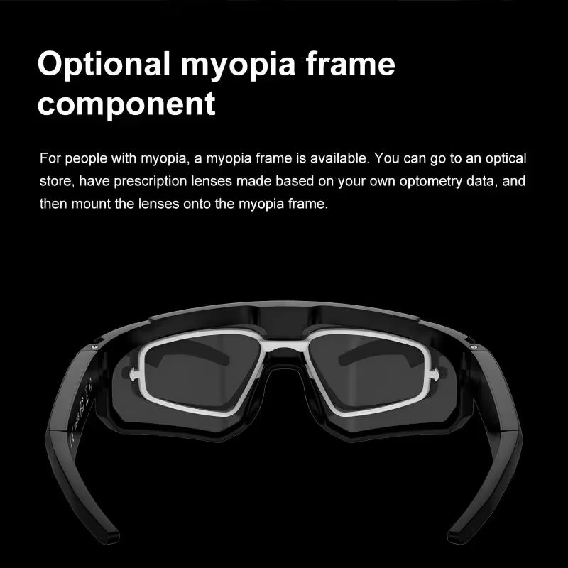 2026 New Chatgpt AI Smart Glasses 2400W 1080P anti Shake Video Sport Cycling Sunglasses Dual Mic 32GB Windproof